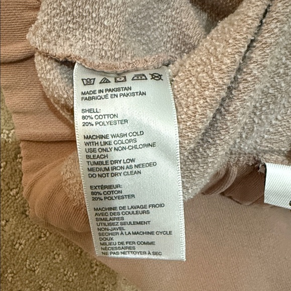 Urban Outfitters Drawstring Sweatpants, Blush, Size S - Picture 3 of 4